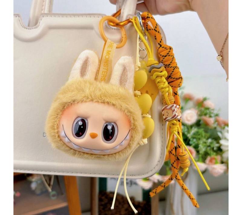 suebidou Schlüsselanhänger Labubu inspirierter Schlüssel- Taschenanhänger 15cm versch. Charaktere (Anhänger 15cm), nachhaltig, kreativ von suebidou