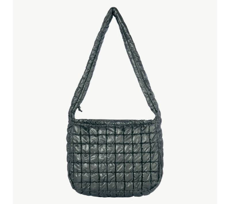 suebidou Schultertasche Damen Umhängetasche unifarben plissierte gesteppte Tasche, mit praktischem Hauptfach von suebidou