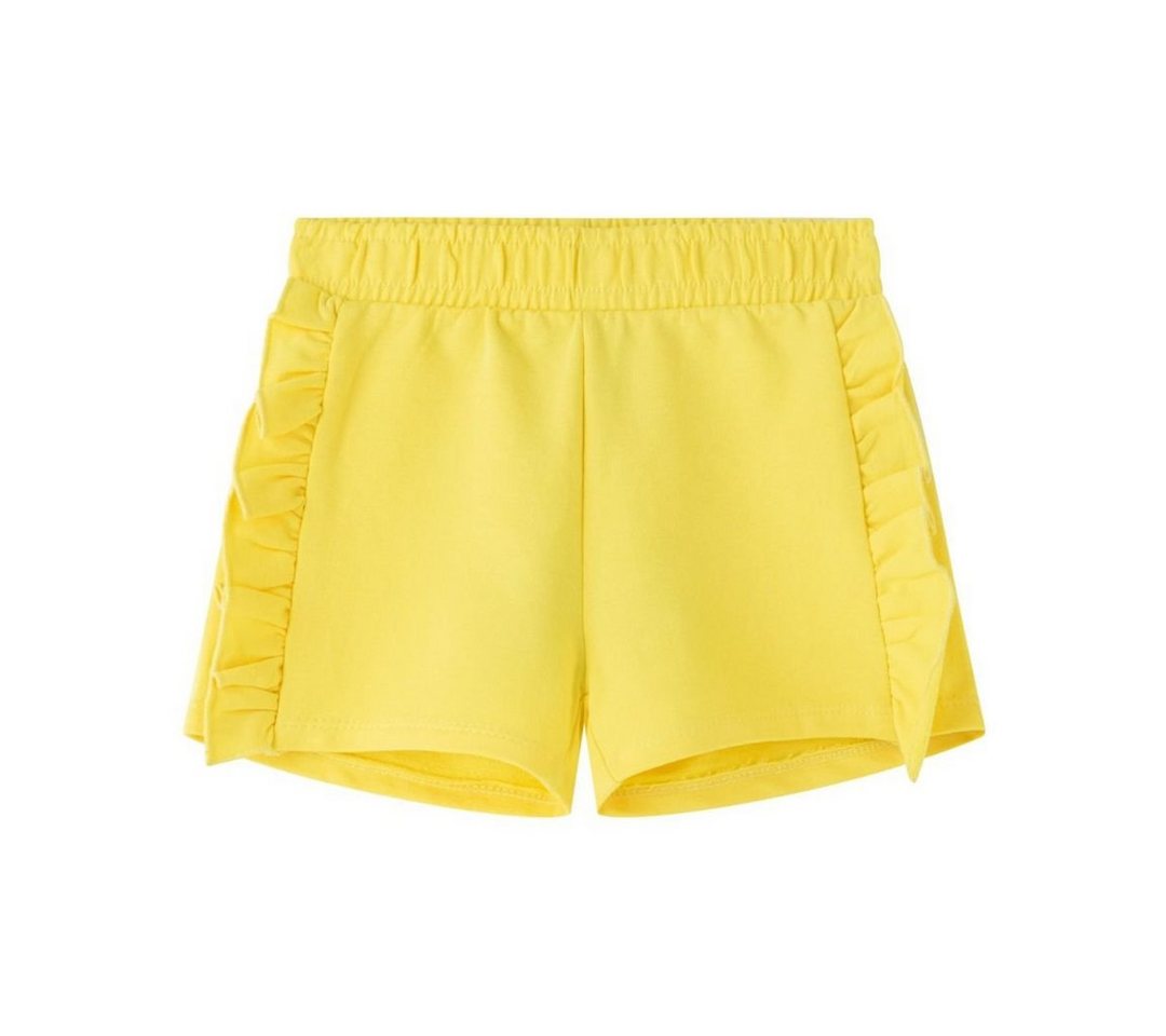 suebidou Shorts Gelbe Sommershorts für Mädchen mit Rüschen kurze Hose von suebidou