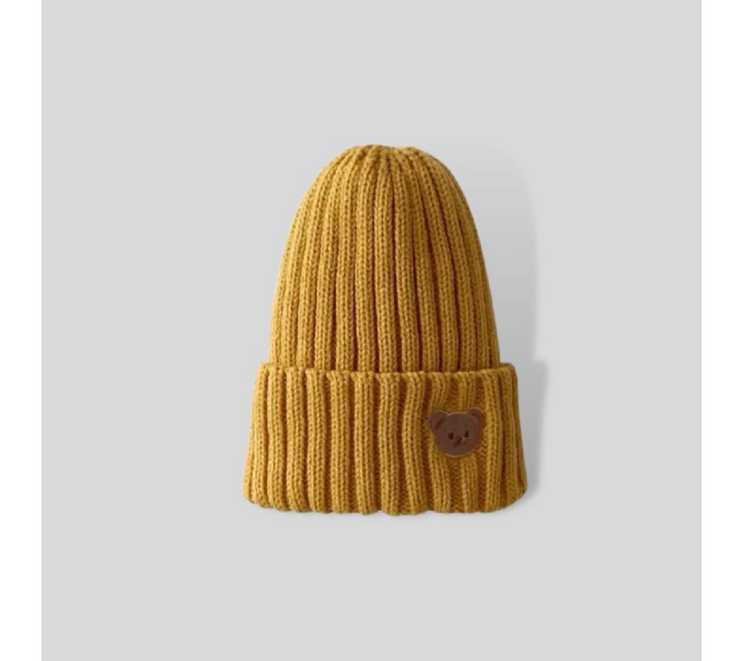 suebidou Strickmütze Baby und Kleinkind Mütze aus Strick Beanie mit Teddy Applikation weich, warm und bequem, temperaturausgleichend suebidou Strickmütze Baby und Kleinkind Mütze aus Strick Beanie mit Teddy Applikation weich, warm und bequem, temperaturausgleichend von suebidou