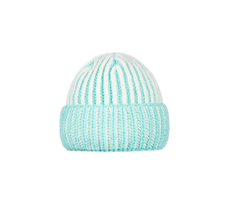 suebidou Strickmütze Damen Ballonmütze eisblau von suebidou