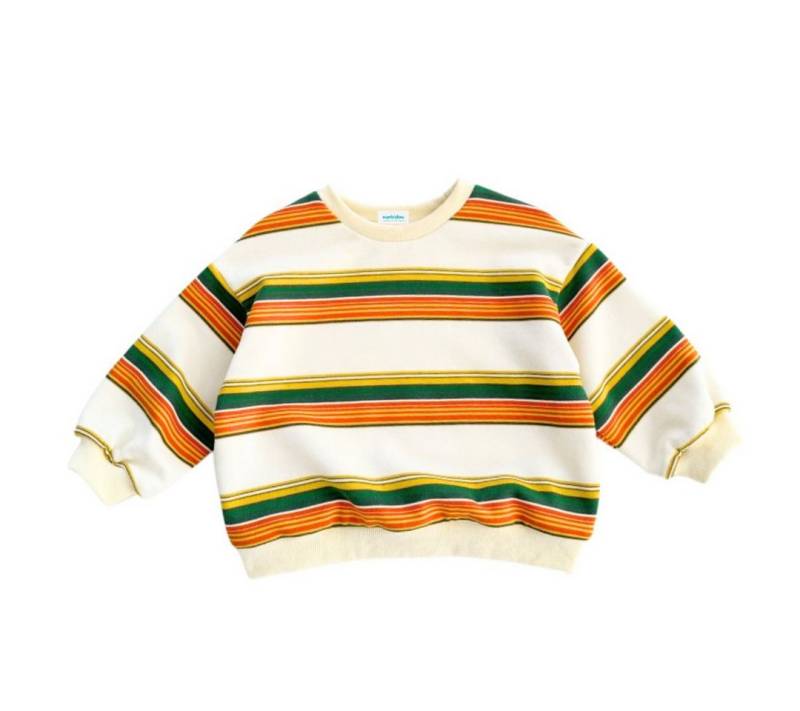 suebidou Sweatshirt Modischer Pullover für Kinder mit Streifenlook nachhaltig, kreativ, gestreift von suebidou