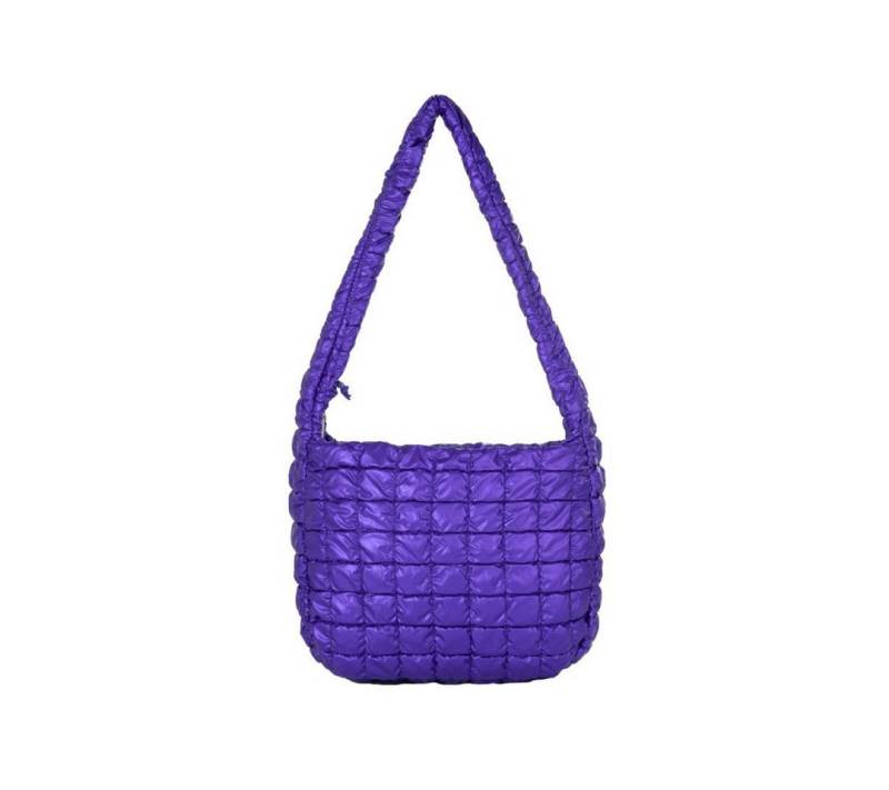 suebidou Umhängetasche Umhängetasche unifarben 'plissierte Schultertasche' lila von suebidou