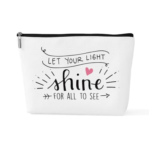 Inspirierende Make-up-Tasche für psychische Gesundheit, positive Bestätigungen, Geschenke für Frauen, Beraterin, Psychologin, Schwester, Muttertag, Geburtstag, Kosmetiktasche für psychische von sugargoo