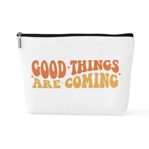 Inspirierende Make-up-Tasche für psychische Gesundheit, positive Bestätigungen, Geschenke für Frauen, Beraterin, Psychologin, Tante, Muttertag, Geburtstag, Kosmetiktasche, Good03, 10*7*2.5 inches von sugargoo