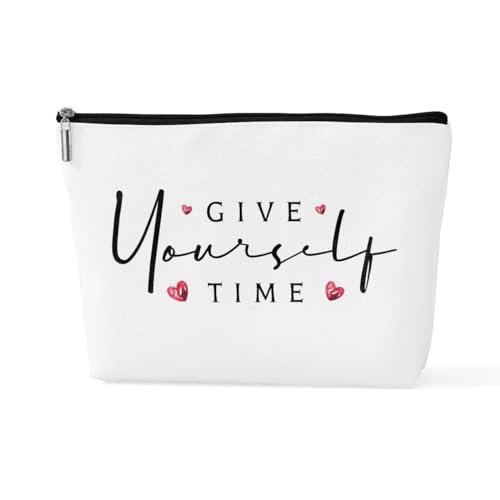 Inspirierende Make-up-Tasche für psychische Gesundheit, positive Bestätigungen, Geschenke für Frauen, Mädchen, Nichte, Kollegen, Psychologen, Muttertag, Geburtstag, Bewusstsein für psychische von sugargoo