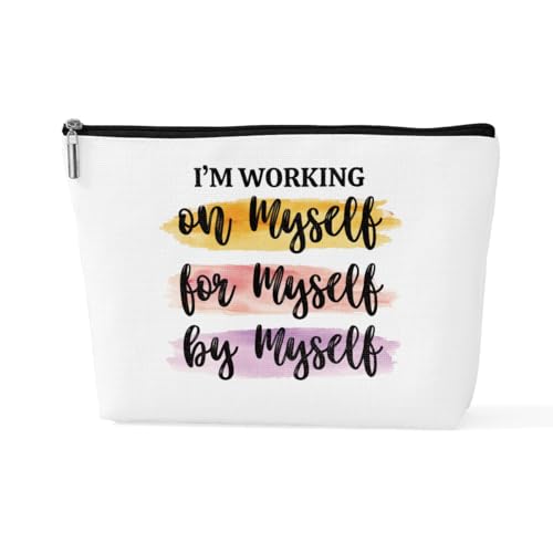 Positive Affirmationsgeschenke, inspirierende Make-up-Tasche, Ermutigungsgeschenke für Frauen und Mädchen, beste Kollegin, Ehefrau, Freundin, Muttertag, Geburtstag, psychische Gesundheit, von sugargoo