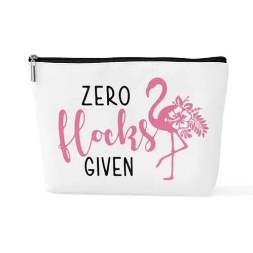 sugargoo Flamingo-Geldbörse, Reise-Make-up-Tasche, Kosmetiktasche, Flamingo-Geschenke für Frauen, Flamingo-Liebhaber, Null, 10*7*2.5 inches von sugargoo