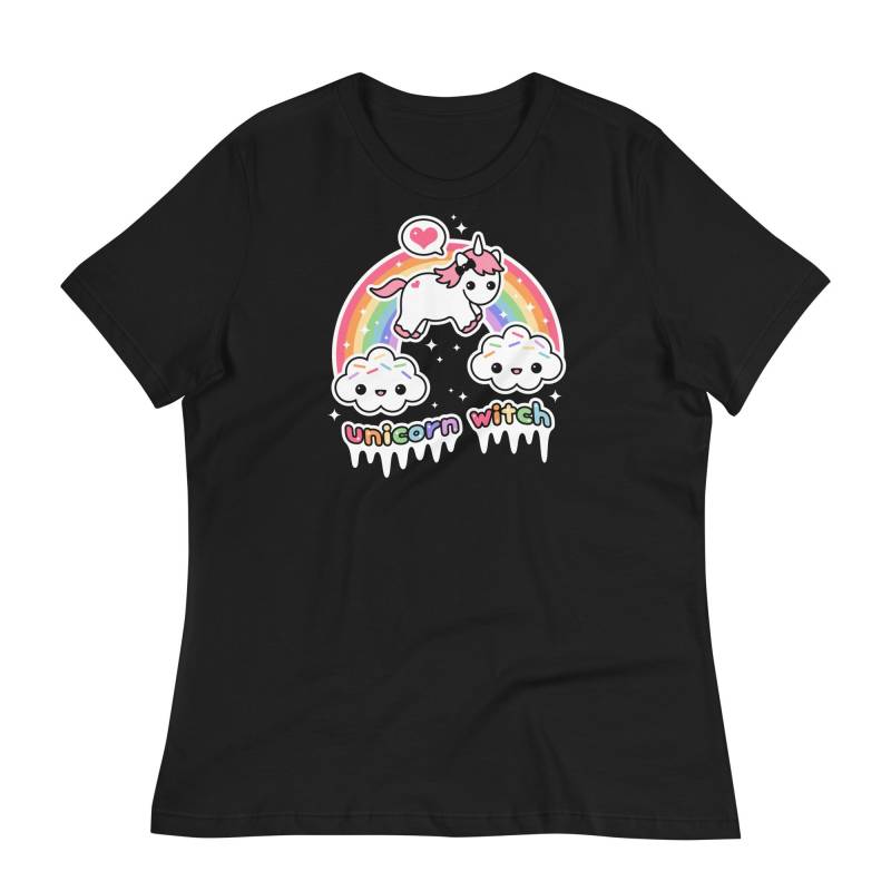 Kawaii Einhorn Hexen Shirts, Pastel Goth Kleidung, Hexenästhetik, Plus Größen Verfügbar von sugarhai