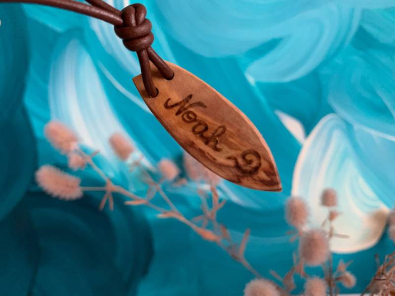 Mini Fish Surferkette, Personalisiert Mit Name, Kürzel Oder Symbol Als Geschenk Mini Fish Surferkette, Personalisiert Mit Name, Kürzel Oder Symbol Als Geschenk von sumadesignshop