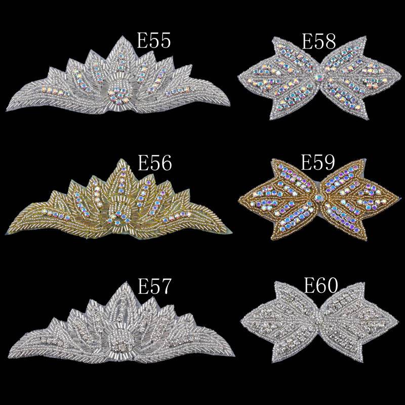 Handgemachte Mode Kristall Krone/Bögen Braut Kostüm Perlen Kleid Dekoration Aufnähen Strass Applikation Für Hochzeit Verschönerung Handgemachte Mode Kristall Krone/Bögen Braut Kostüm Perlen Kleid Dekoration Aufnähen Strass Applikation Für Hochzeit Verschönerung von summerandhairflowers