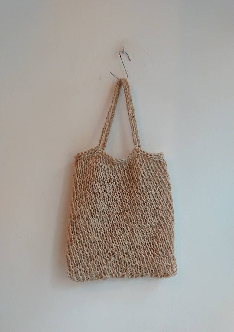 Jute-Markt-Tasche, Boho-Einkaufstasche, Einkaufstasche, Sommer Bast Jute-Markt-Tasche, Boho-Einkaufstasche, Einkaufstasche, Sommer Bast von summerclub