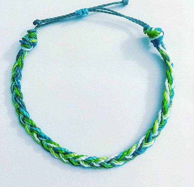 12 Strang Geflochtenes Benutzerdefinierte Wasserdichtes Armband, Geflecht, Wachsschnur Wasserdichte Schnur 12 Strang Geflochtenes Benutzerdefinierte Wasserdichtes Armband, Geflecht, Wachsschnur Wasserdichte Schnur von summerstylebracelets