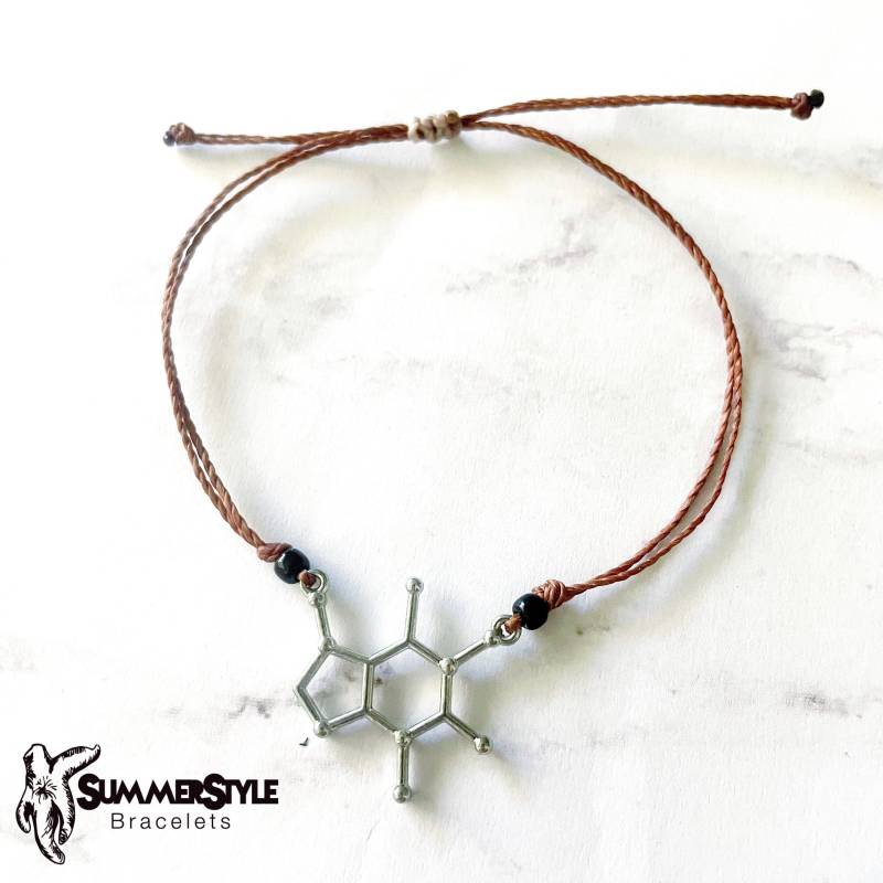 Kaffeeliebhaber Einstellbare Wasserdichte Armband Pack, Kaffee Armband, Schmuck, Wachsschnur Schnur Kaffeeliebhaber Einstellbare Wasserdichte Armband Pack, Kaffee Armband, Schmuck, Wachsschnur Schnur von summerstylebracelets