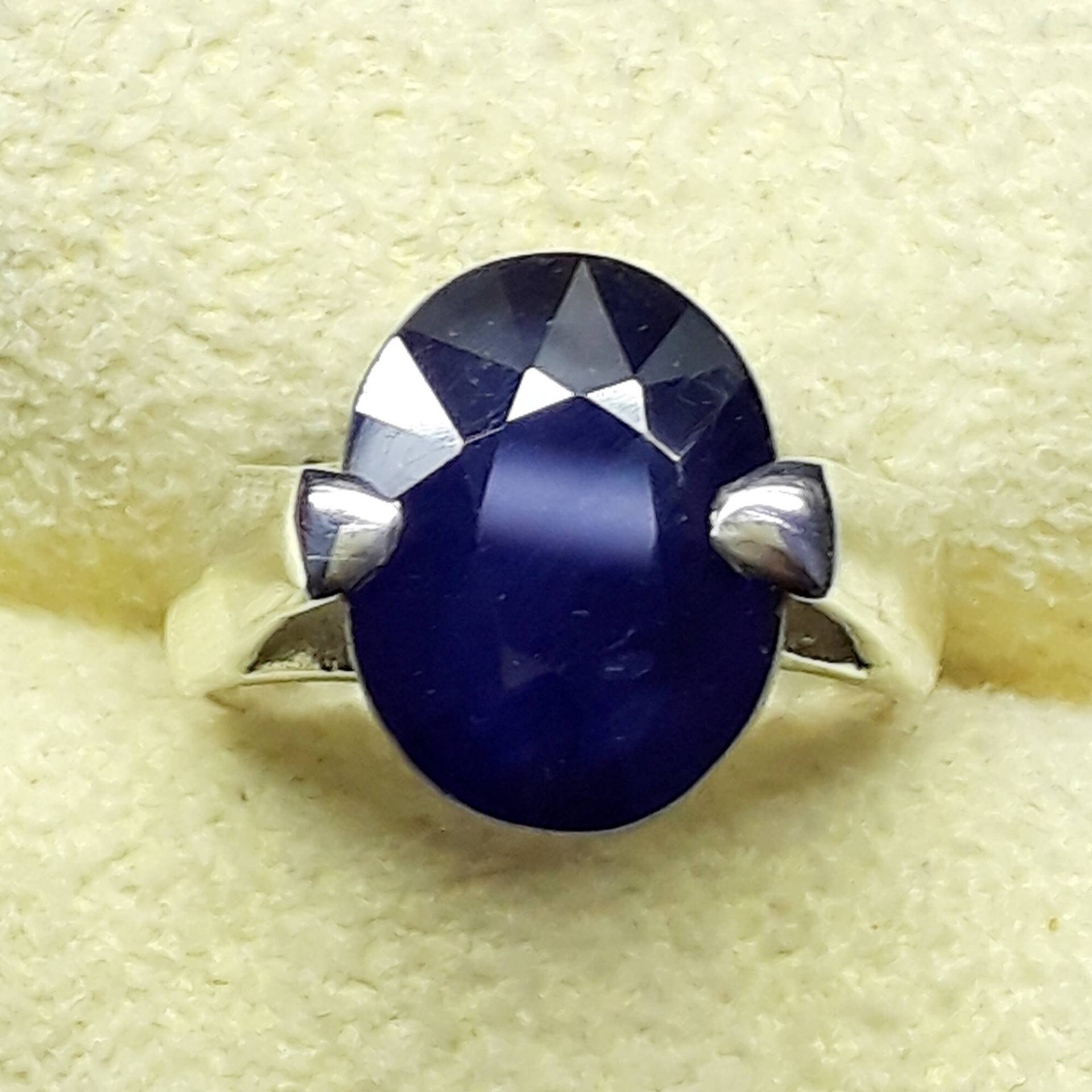Blauer Saphir Ring 925 Silber Ring-September Ring-Männer Ring-Frauen Ring-Hochzeit Ring-Personalisiertes Geschenk-Hift Für Sie-Geburtstag Geschenk von suncityjewels