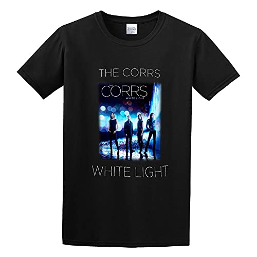 Men's White Light The Corrs Simplicity Short Sleeve T-Shirt Black L Men's White Light The Corrs Simplicity Short Sleeve T-Shirt Black L von sungen