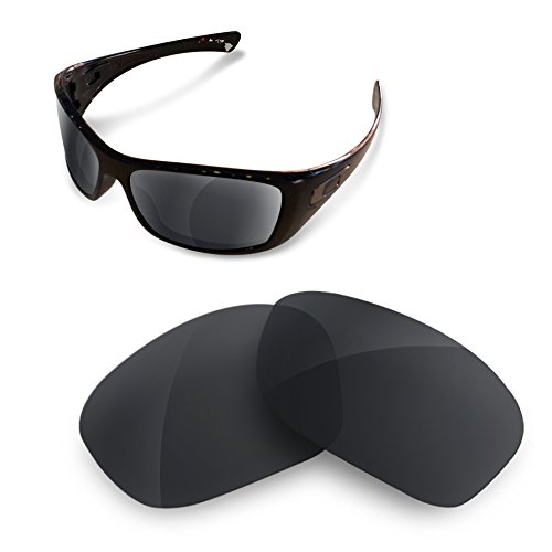 sunglasses restorer Basic Kompatibel Ersatzgläser für Oakley Hijinx, Polarisierte Black Iridium von sunglasses restorer