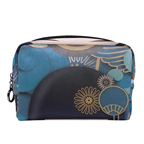 Kleine Make-up-Tasche für Frauen,Reise-Kosmetiktasche,Mädchen im japanischen Stil,Kosmetik-Make-up-Organizer zum Mitnehmen von suojapuku