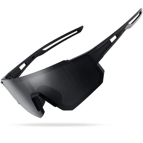 Fahrradbrille für Herren, polarisierte Sport-Sonnenbrille, Damen, Lauf-Wrap Around-Mtb-Ski-Bike für Outdoor, 2 von suoso