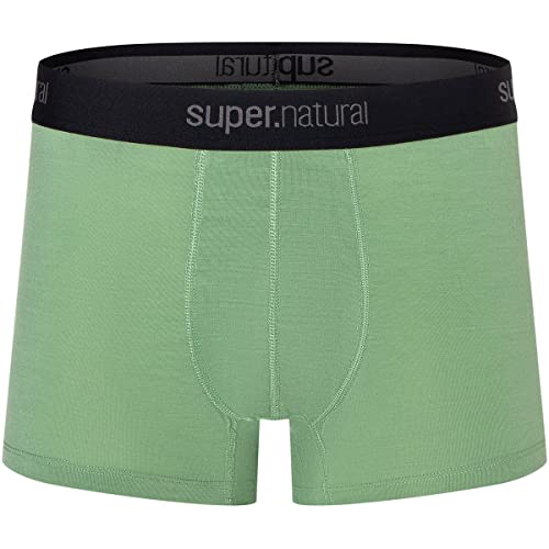 super.natural Base 175 Mid Boxershorts Herren grün von super.natural