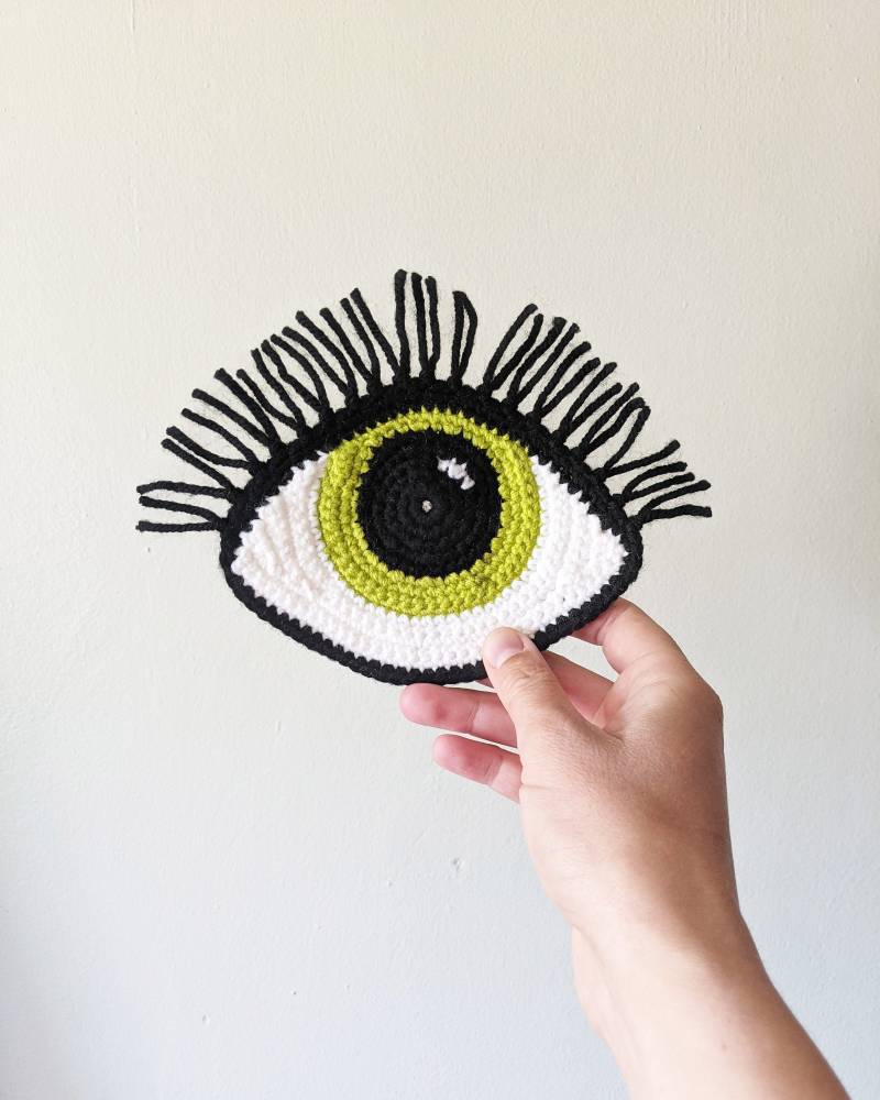 Handmade Augen Aufnäher - Made To Order von surfacewerks