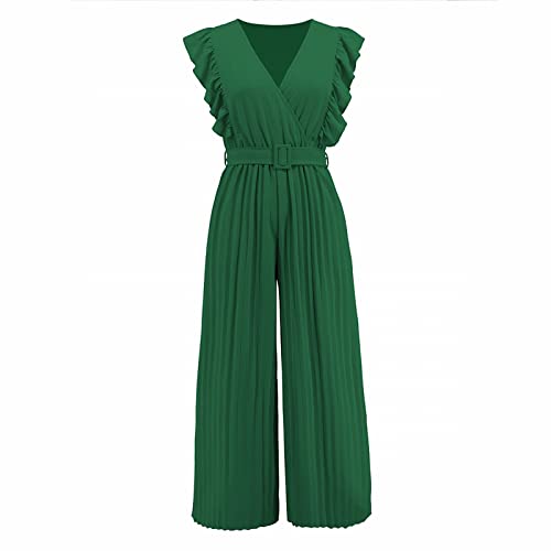 sutelang lurryly Jumpsuit Teenager Mädchen Festlich - Coole Jeans Damen Familien Outfit Set Shego Kostüm Damen Elegante Damen Culottes Aus Baumwolle Sommer Damenhose Y2k von sutelang lurryly