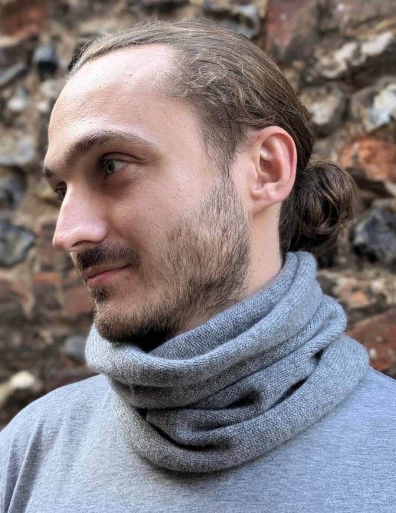 100% Kaschmir Snood Unisex von suttonsknitwear