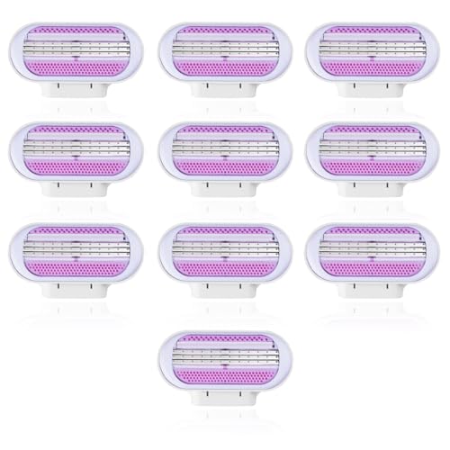 ComfortGlide Spa Breeze Damenrasierer Venus 10 Nachfüllklingen, flexible Pflege für eine sanfte Rasur für Körper und Haar, 10 Stück ComfortGlide Spa Breeze Damenrasierer Venus 10 Nachfüllklingen, flexible Pflege für eine sanfte Rasur für Körper und Haar, 10 Stück von suuosl
