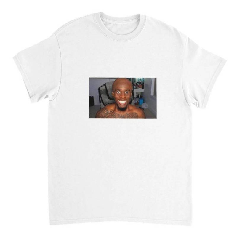 Kai Cenat Bold Creepy Face Shirt, Tiktok Meme Brainrot Kai Censt Twitch Shirt von swagedup