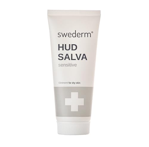swederm Hudsalva Sensitive Schützende Handcreme Salbe Mit Glycerin Für Atopische Haut Trockene Hände Füße Hornhaut Spendet Feuchtigkeit Regeneriert Für Erwachsene Und Kinder Parfümfrei 100 ml von swederm