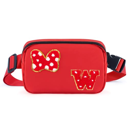 Chenille Bauchtasche mit Initialbuchstaben, Schleife, Maus, wasserdicht, für Park, Umhängetasche, Weihnachten, Geburtstag, Geschenke für Teenager, Mädchen, Tochter, Damen, Kinder, Erwachsene Chenille Bauchtasche mit Initialbuchstaben, Schleife, Maus, wasserdicht, für Park, Umhängetasche, Weihnachten, Geburtstag, Geschenke für Teenager, Mädchen, Tochter, Damen, Kinder, Erwachsene von sweet lion
