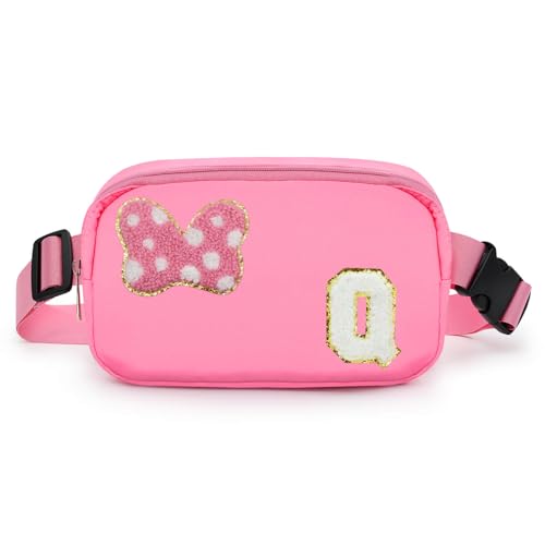 Chenille Bauchtasche mit Initialbuchstaben, Schleife, Maus, wasserdicht, für Park, Umhängetasche, Weihnachten, Geburtstag, Geschenke für Teenager, Mädchen, Tochter, Damen, Kinder, Erwachsene Chenille Bauchtasche mit Initialbuchstaben, Schleife, Maus, wasserdicht, für Park, Umhängetasche, Weihnachten, Geburtstag, Geschenke für Teenager, Mädchen, Tochter, Damen, Kinder, Erwachsene von sweet lion