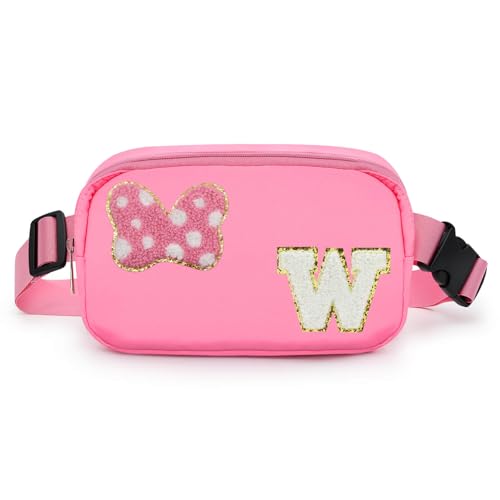 Chenille Bauchtasche mit Initialbuchstaben, Schleife, Maus, wasserdicht, für Park, Umhängetasche, Weihnachten, Geburtstag, Geschenke für Teenager, Mädchen, Tochter, Damen, Kinder, Erwachsene Chenille Bauchtasche mit Initialbuchstaben, Schleife, Maus, wasserdicht, für Park, Umhängetasche, Weihnachten, Geburtstag, Geschenke für Teenager, Mädchen, Tochter, Damen, Kinder, Erwachsene von sweet lion