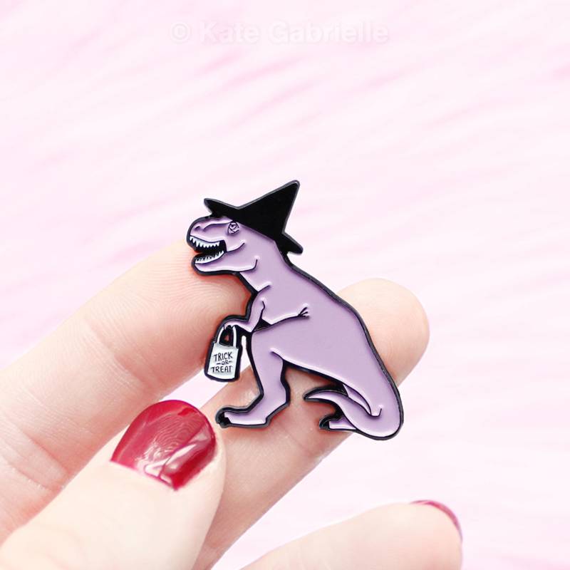 Süßes Oder Saures Halloween Emaille Anstecknadel von sweetandlovely