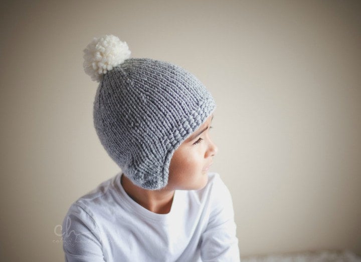 Earflap Hut, Beanie, Earwarmer von sweetpeatoadtots