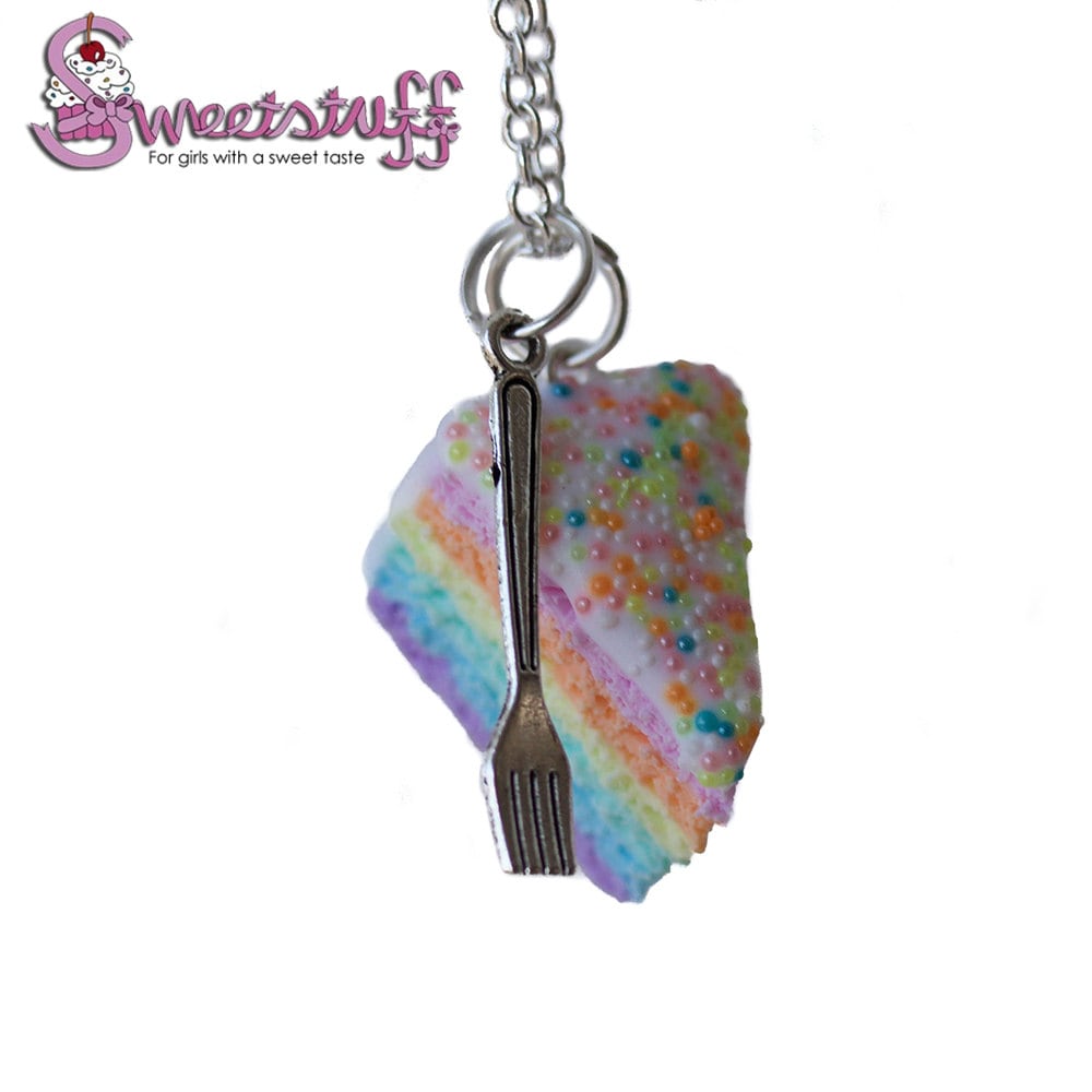 Regenbogen Kuchen Kette von sweetstuffwebshop