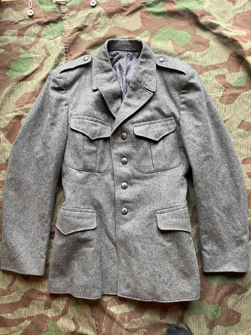 Kalter Krieg Schweizer Jacke Unmarkiert Ord 49 Wolle Original Echte Uniform Vintage von swissarmymilitaria