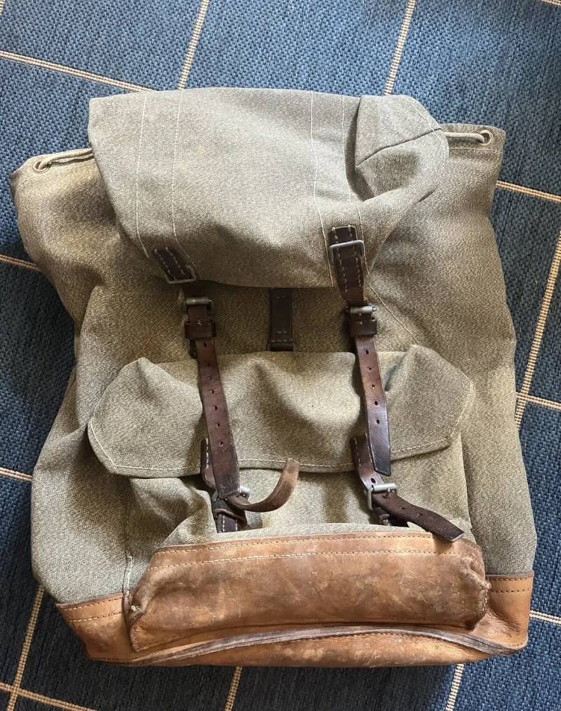 Kalter Krieg Schweizer Rucksack 2 Bergtruppen Vintage Brotbeutel Salz Und Pfeffer von swissarmymilitaria