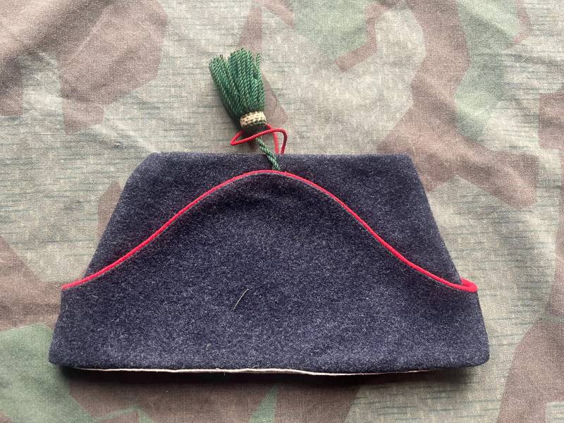 Sehr Seltene Schweizer Militär-Infanterie-Seitenkappe Aus Dem 19. Jahrhundert Vor 1. Weltkrieg, Uniformhut, Schütze von swissarmymilitaria