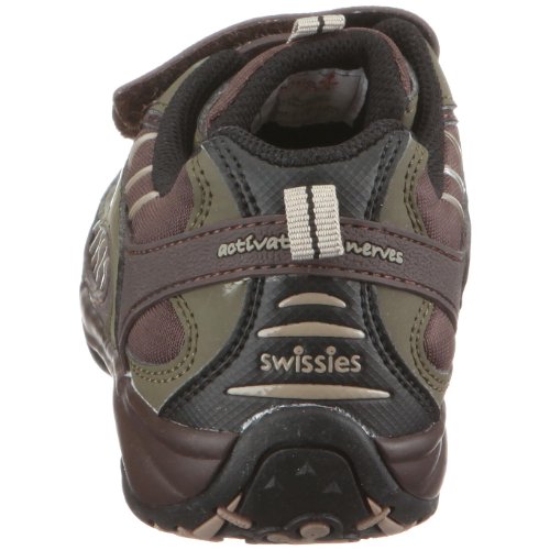 Swissies Fast BF0015M2M1UV Jungen Halbschuhe, grau, ( tobac / jungle ), EU 31 von Swissies