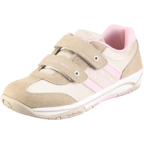 Swissies Jasmine 000002/000012-0086, Mädchen, Halbschuhe, Beige (Sand/Sand/Mid pink), EU 29 von Swissies