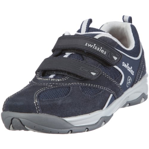 Swissies Mark 000001/000006-0049, Jungen, Halbschuhe, Blau (Dark Navy/Dark Navy/Cement), EU 30 von Swissies