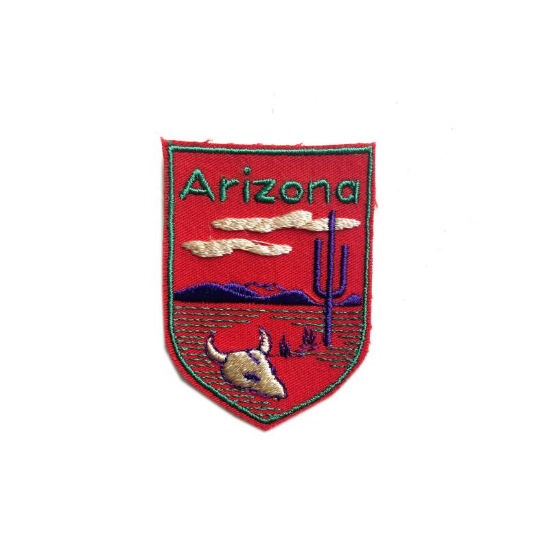 Aufnäher Arizona Textil Stoff Zum Annähen Aufnäher Arizona Textil Stoff Zum Annähen von swissvintageantique