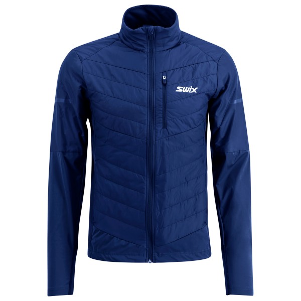 Swix - Nordic Warm Hybrid Jacket - Langlaufjacke Gr L blau von swix