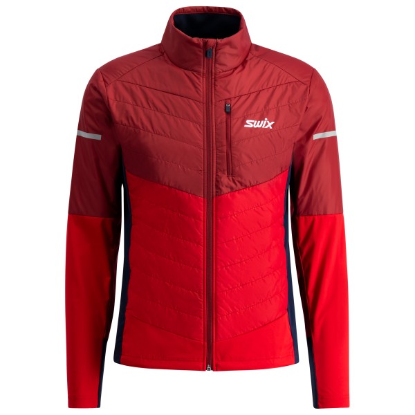 Swix - Nordic Warm Hybrid Jacket - Langlaufjacke Gr XXL rot von swix