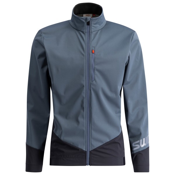 Swix - Quantum Windstopper Jacket - Langlaufjacke Gr XL blau/grau von swix