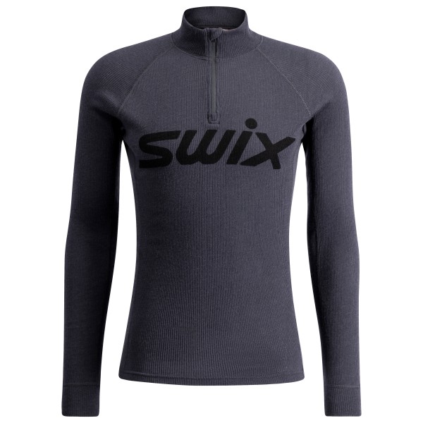 Swix - RaceX Merino Half Zip - Merinounterwäsche Gr M blau von swix