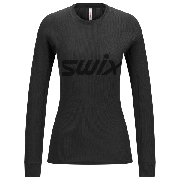 Swix - RaceX Merino L/S - Merinounterwäsche Gr L schwarz von swix