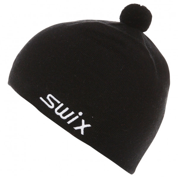 Swix - Tradition Hat with Flag - Mütze Gr 56 cm schwarz von swix