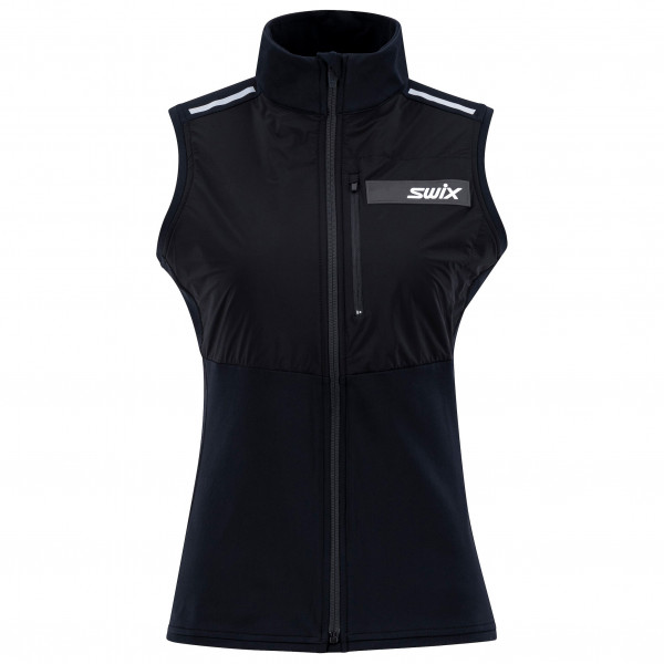 Swix - Women's Focus Warm Vest - Laufweste Gr L schwarz von swix